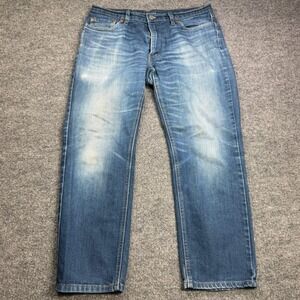 Levis 511 Slim Fit Jeans Mens 33x30 Blue Denim Waterless